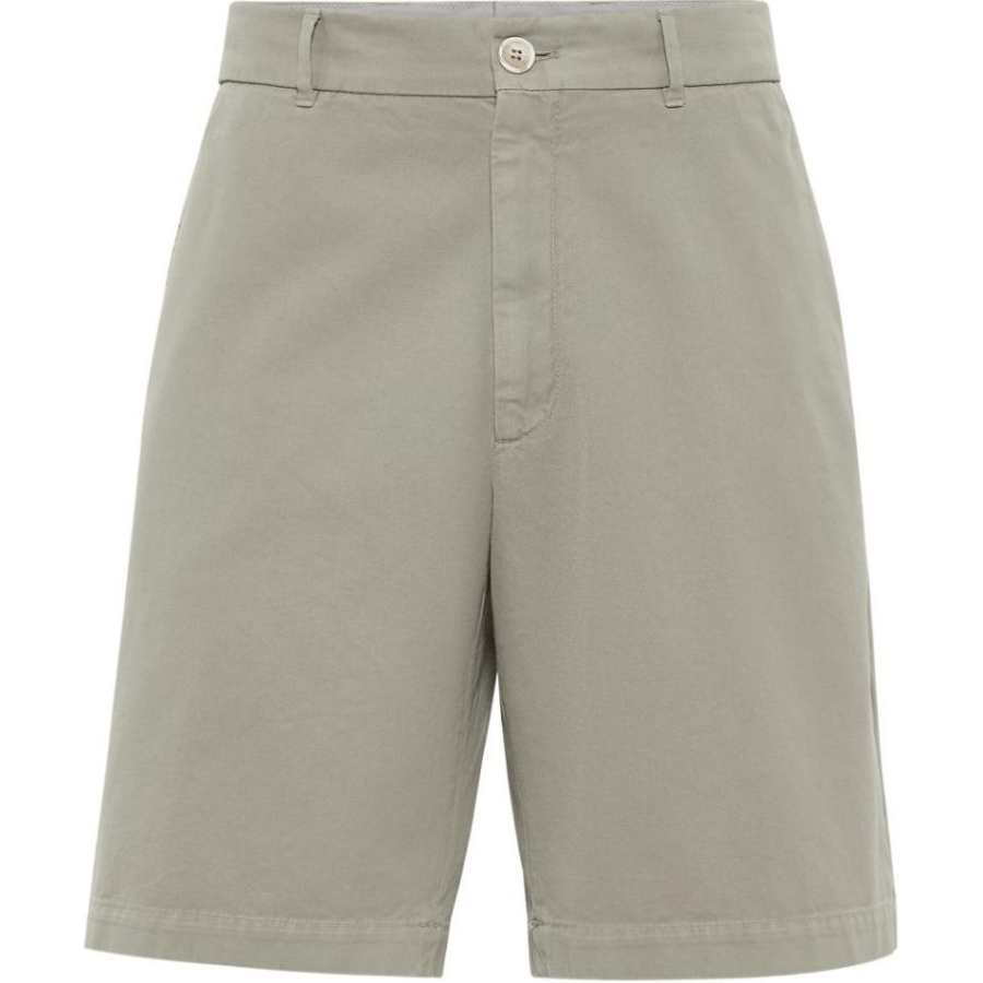 Brunello Cucinelli Straight leg Cotton Bermuda Shorts