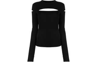 helmut lang Slash Long-sleeve Top