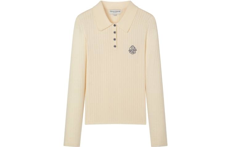 Teenie Weenie Sweaters Women's Polo Collar Moderate A Line