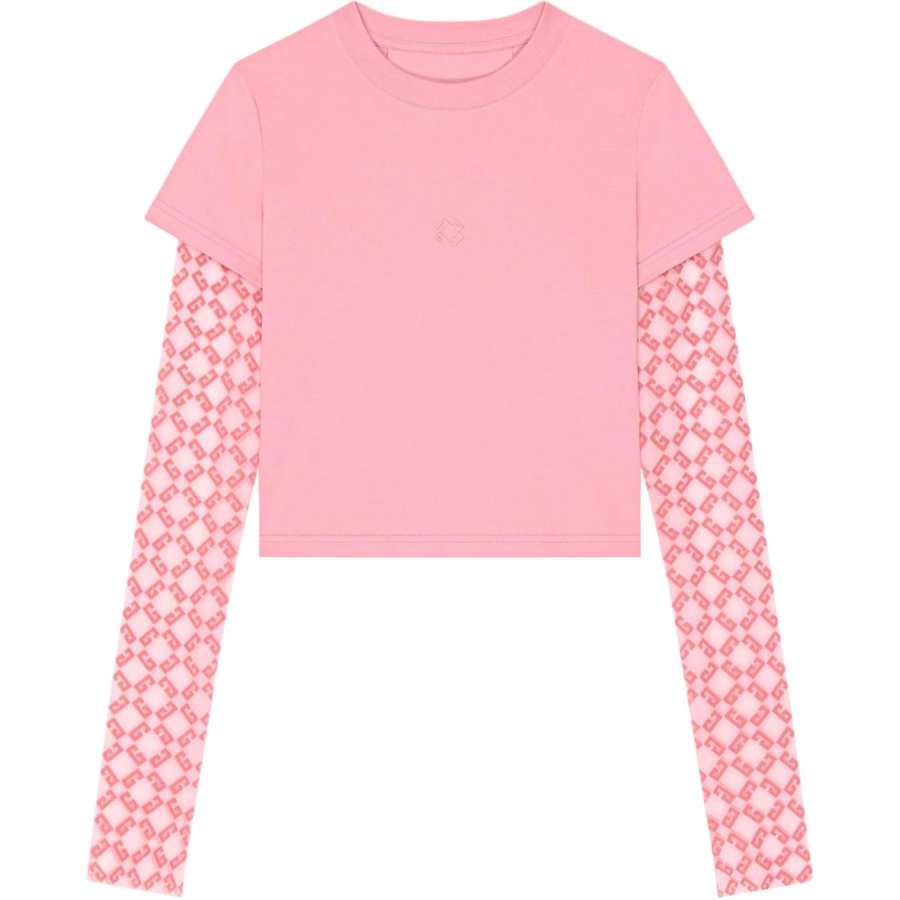Givenchy Givenchy Monogram 72 Cropped T Shirt