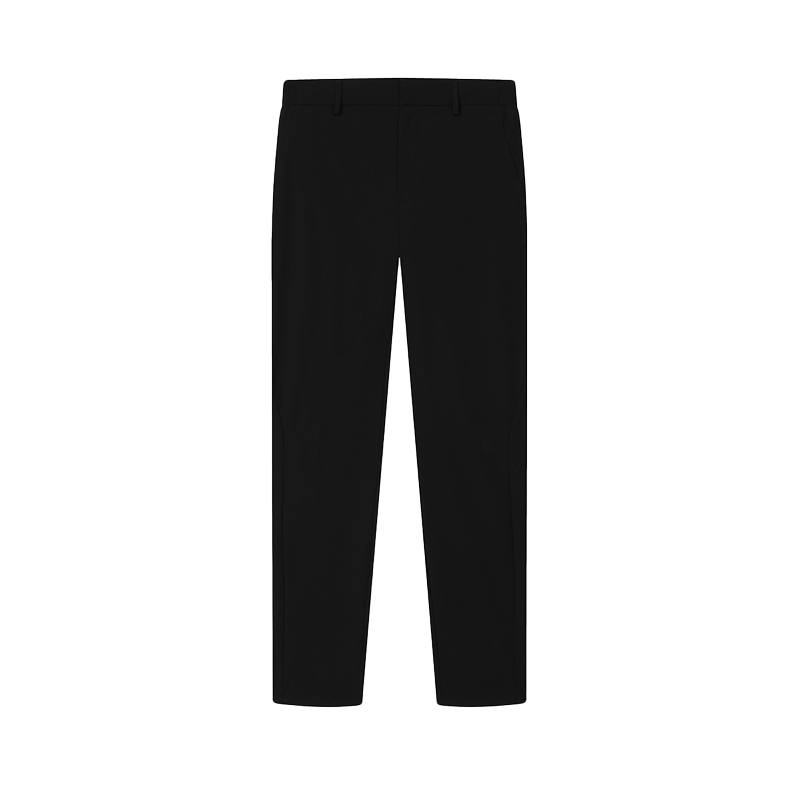 FILA Casual Pants Men's Jet Black Moderate Straight Fit Pants