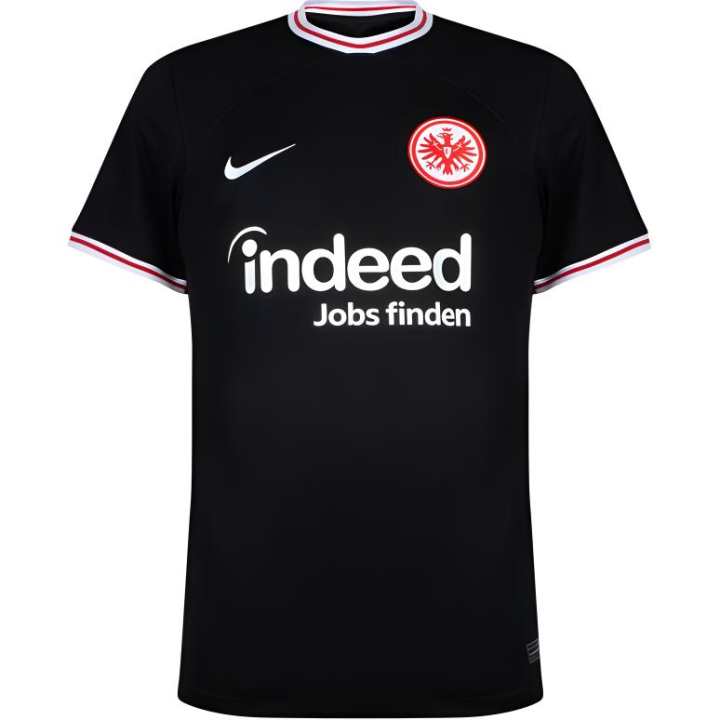 Nike Nike Frankfurt Eintracht Frankfurt 2023/24 Stadium Away Soccer Jersey Men's Black