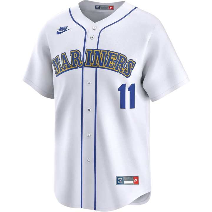 Nike Nike Edgar Martínez Seattle Mariners Cooperstown Soccer Jersey Men's White