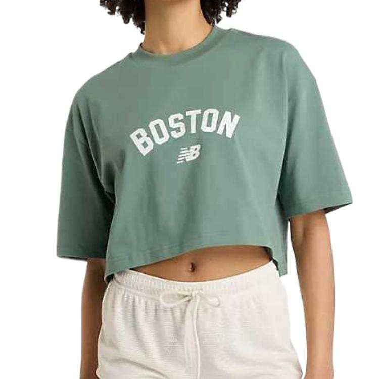 New Balance New Balance Heritage Regular T Shirt Women's Green