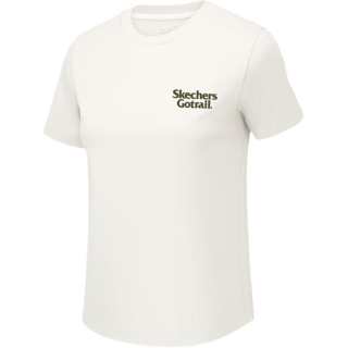 Skechers Wilderness Outdoor Collection T Shirt Women's Marshmallow White 0074