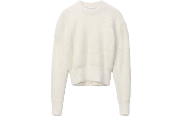 Alexander Wang FW21 Slim Fit Sweater Women's White