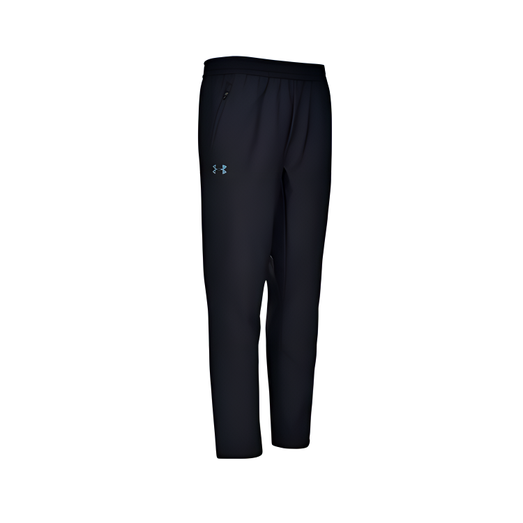 Under Armour Clean Fit Outdoor Woven Fleece Lined Windproof Thermal Straight Fit Casual Pants Unisex Black