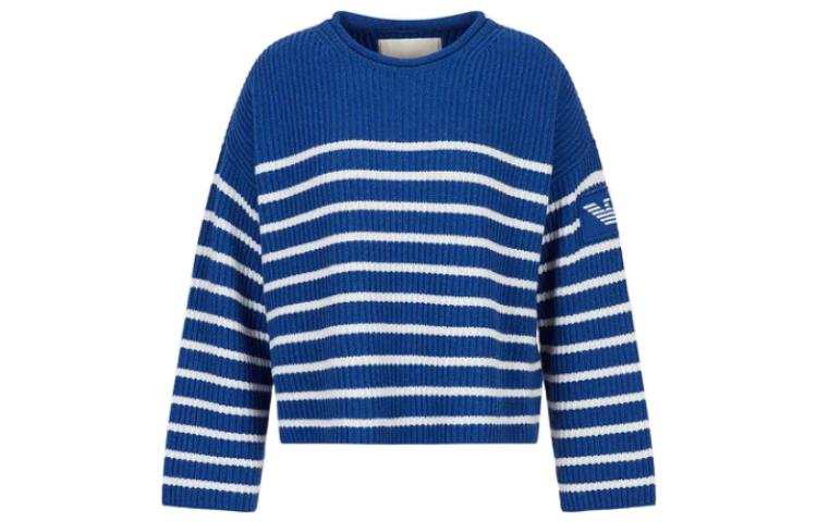 EMPORIO ARMANI FW22 Sweater Women's Blue