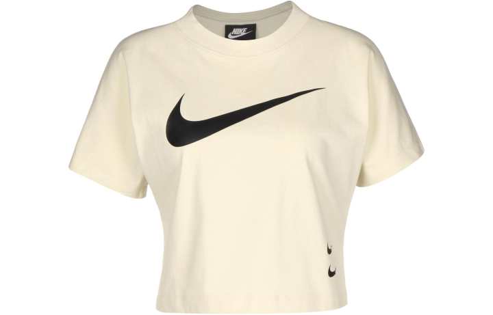 Nike Nike T Shirts Women's Beige Crew Neck Moderate
