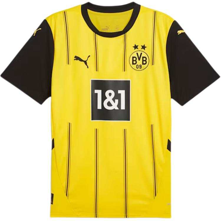 PUMA Dortmund Soccer Jersey Fan Edition Men's Yellow