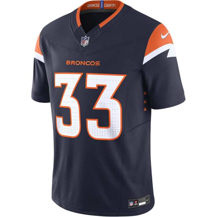 Nike Nike Javonte Williams Denver Broncos Men's Nike Dri FIT Nfl Limited Football Jersey