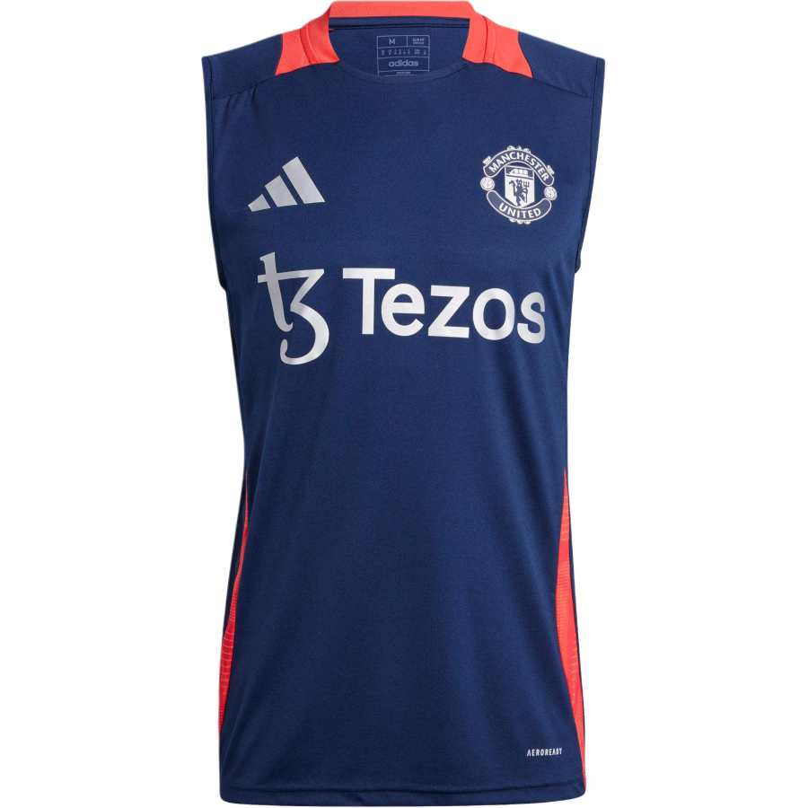 Adidas Adidas Manchester United SS24 Soccer Jersey Men's Blue