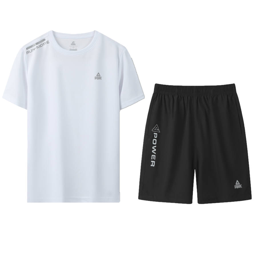 PEAK Overall Sports Collection Casual Sportswear Unisex Crew Neck Moderate