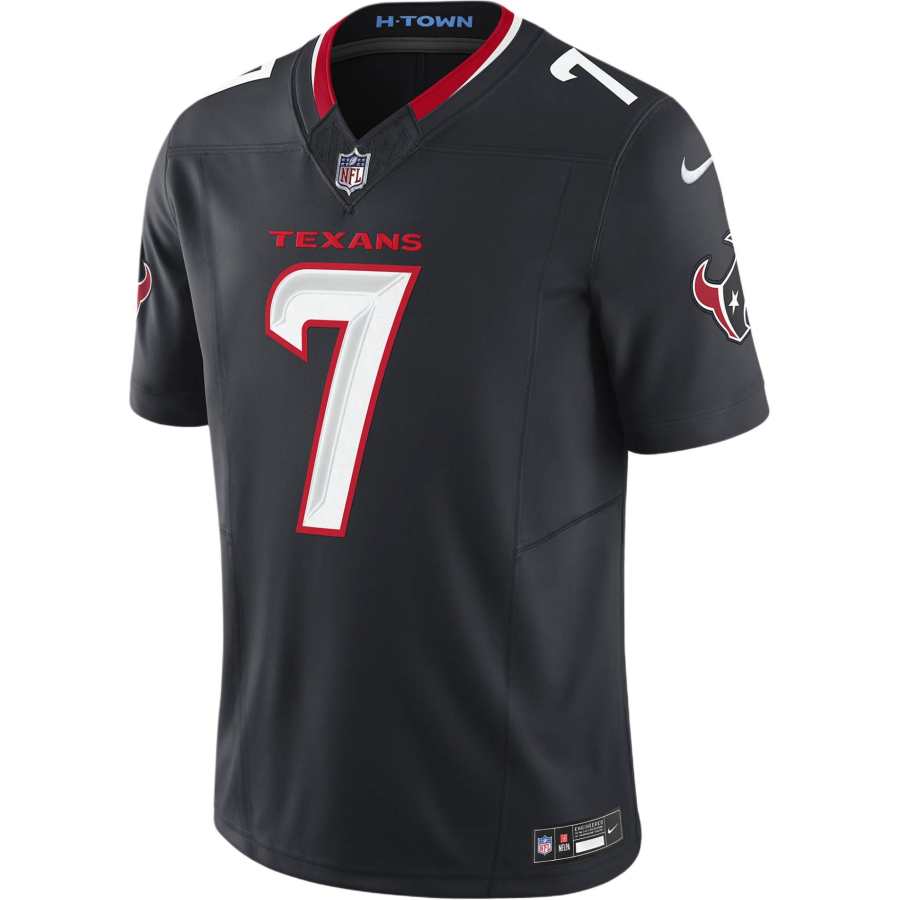 Nike Nike Dri FIT NFL Limited Football Jersey Rugby Jersey Houston Texans Men's Marine Blue