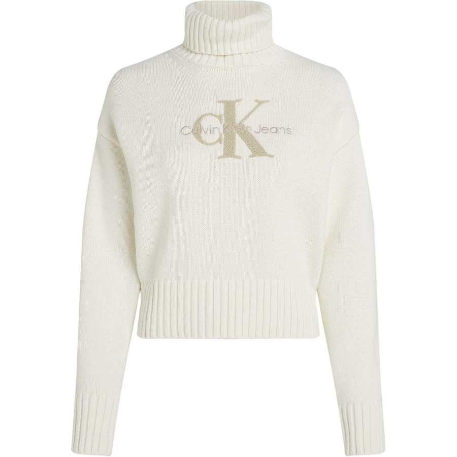 Calvin Klein Logo-embroidered Sweater