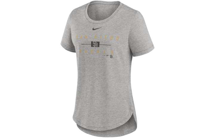 Nike Nike San Diego Padres Knockout Team Stack Women's Nike Mlb T Shirt