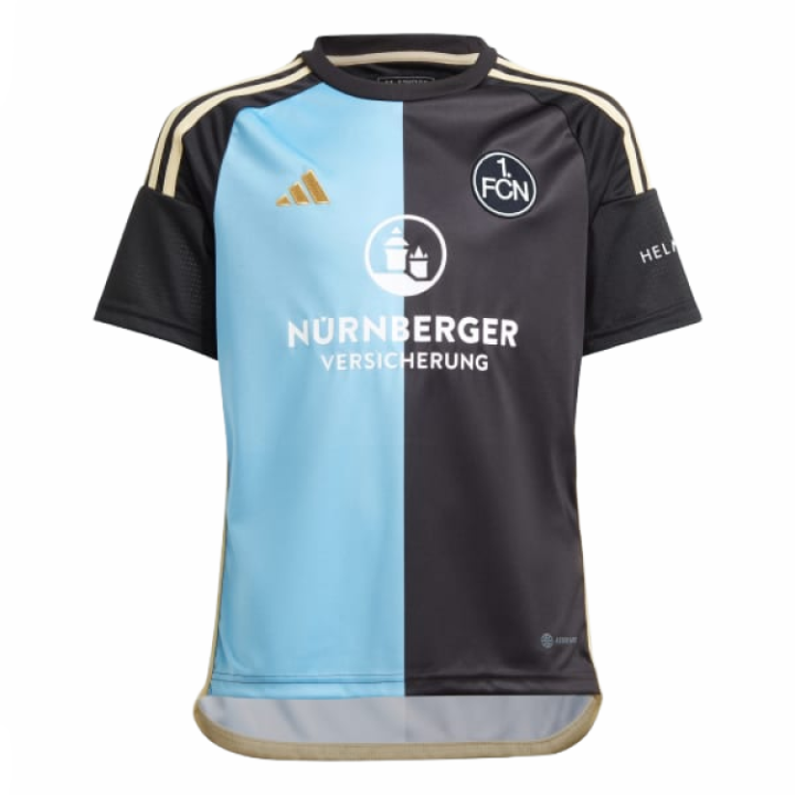 Adidas Adidas Nuremberg FC Soccer Jersey Men's Black Light Blue