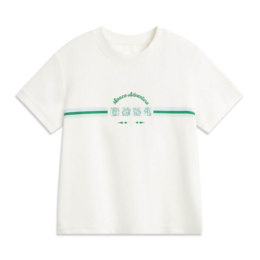 Li-Ning Li Ning x Disney T Shirt Women's Ivory