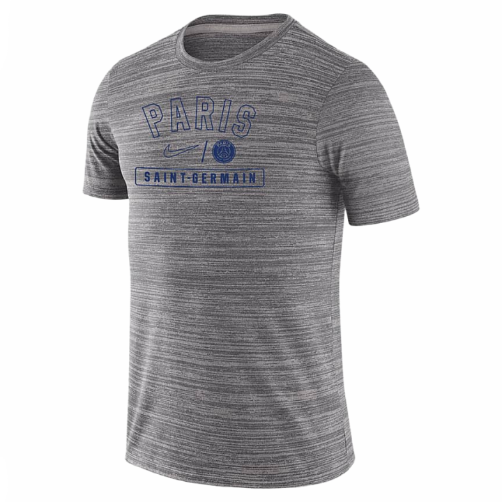 Nike Nike Paris Saint Germain Paris Saint Germain Velocity Legend Soccer Jersey Men's Gray