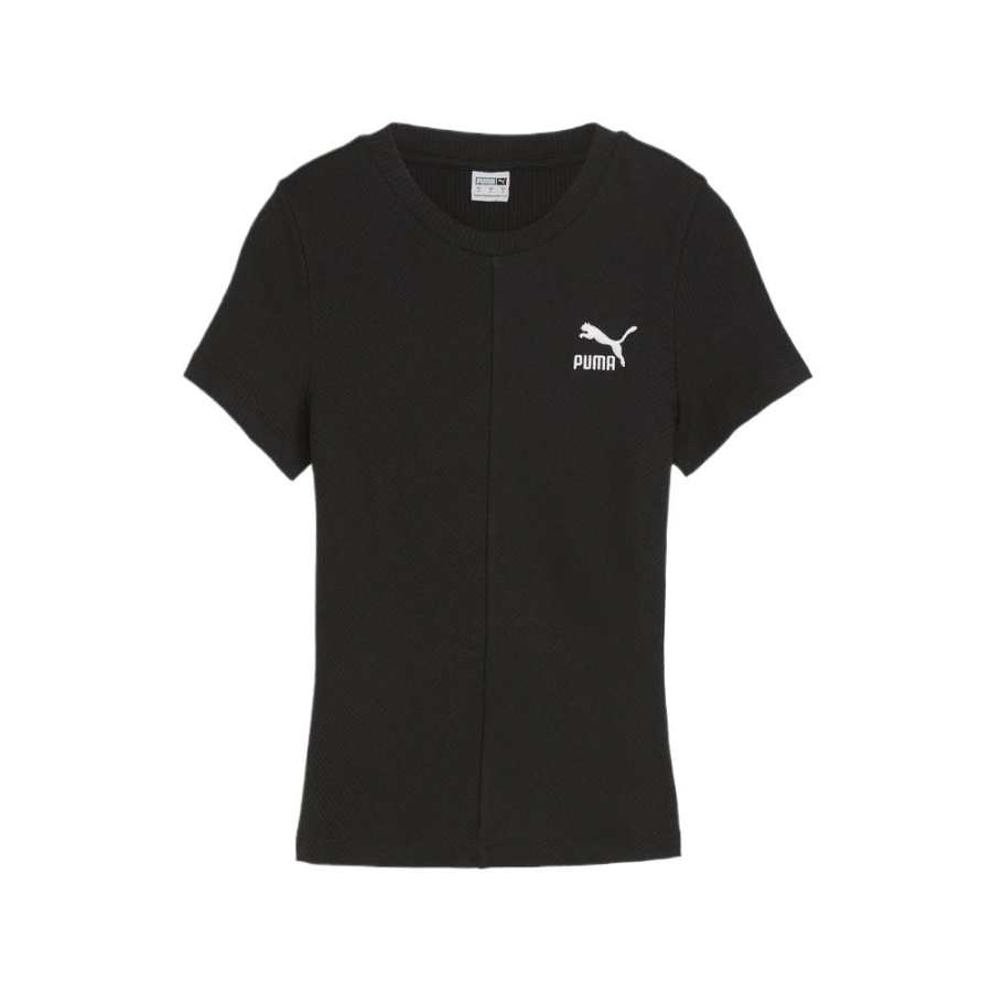 PUMA CLASSICS Regular T Shirt Women's Black