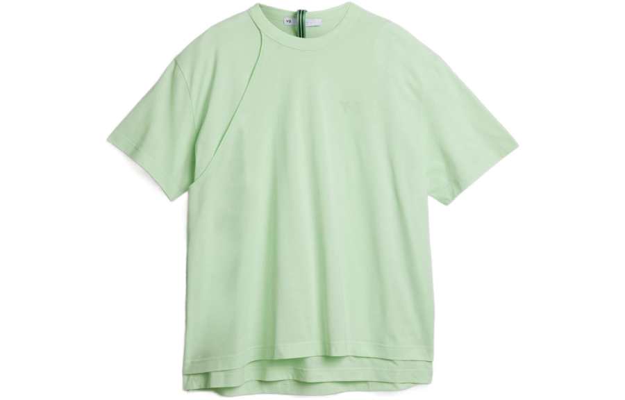 Y-3 layered logo-print T-shirt