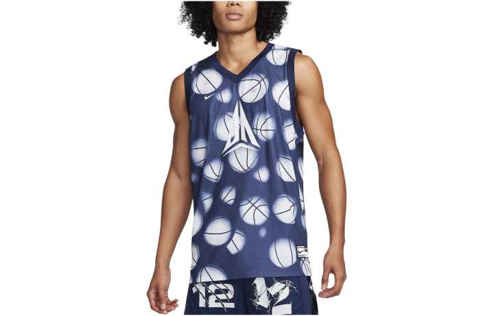 Nike Nike Dri Fit Dna Basketball Jersey Basketball Jersey Men's Blue