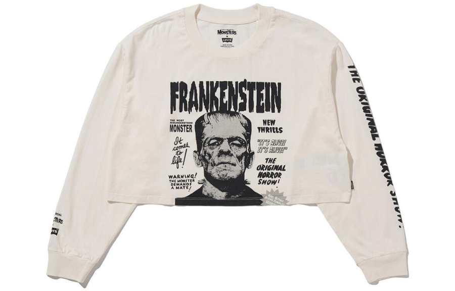 Levis x Universal Monsters® Clothing Collection FW22 T Shirt Women's Beige