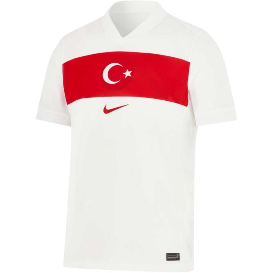 Nike Nike Turkey National Team SS24 Dri FIT Football Replica Shirt Soccer Jersey Men's White