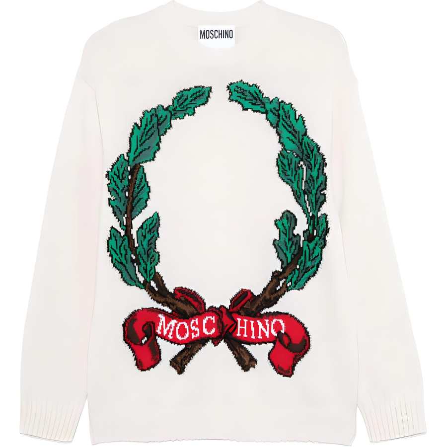 MOSCHINO MOSCHINO Logo jacquard Sweater