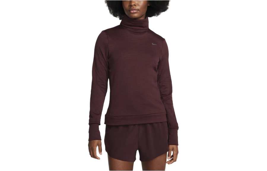 Nike Nike Therma FIT T Shirt Women's Burgundy