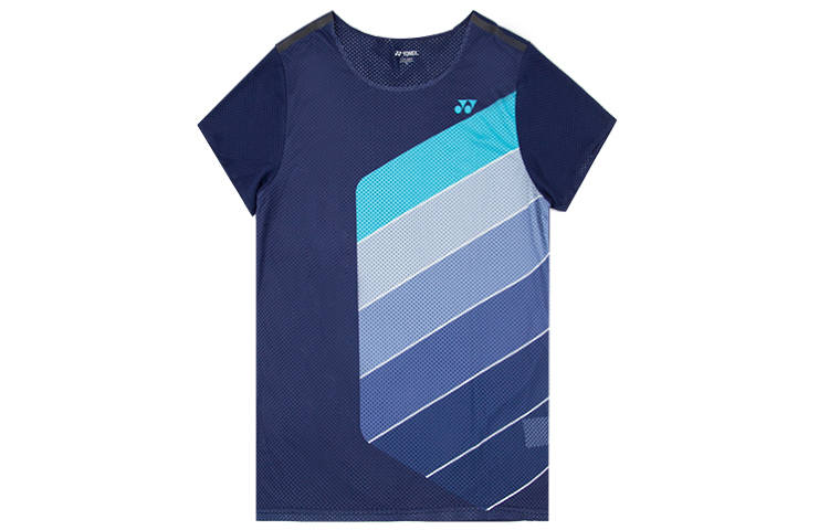 YONEX T Shirts Women's Crew Neck Moderate Straight Fit