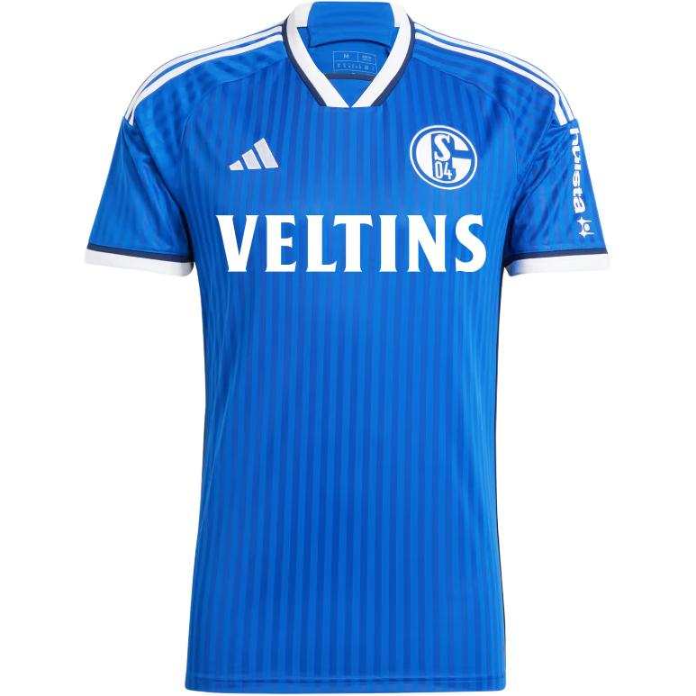 Adidas Adidas Schalke 04 2023 24 Season Home Soccer Jersey Men's Royal Blue