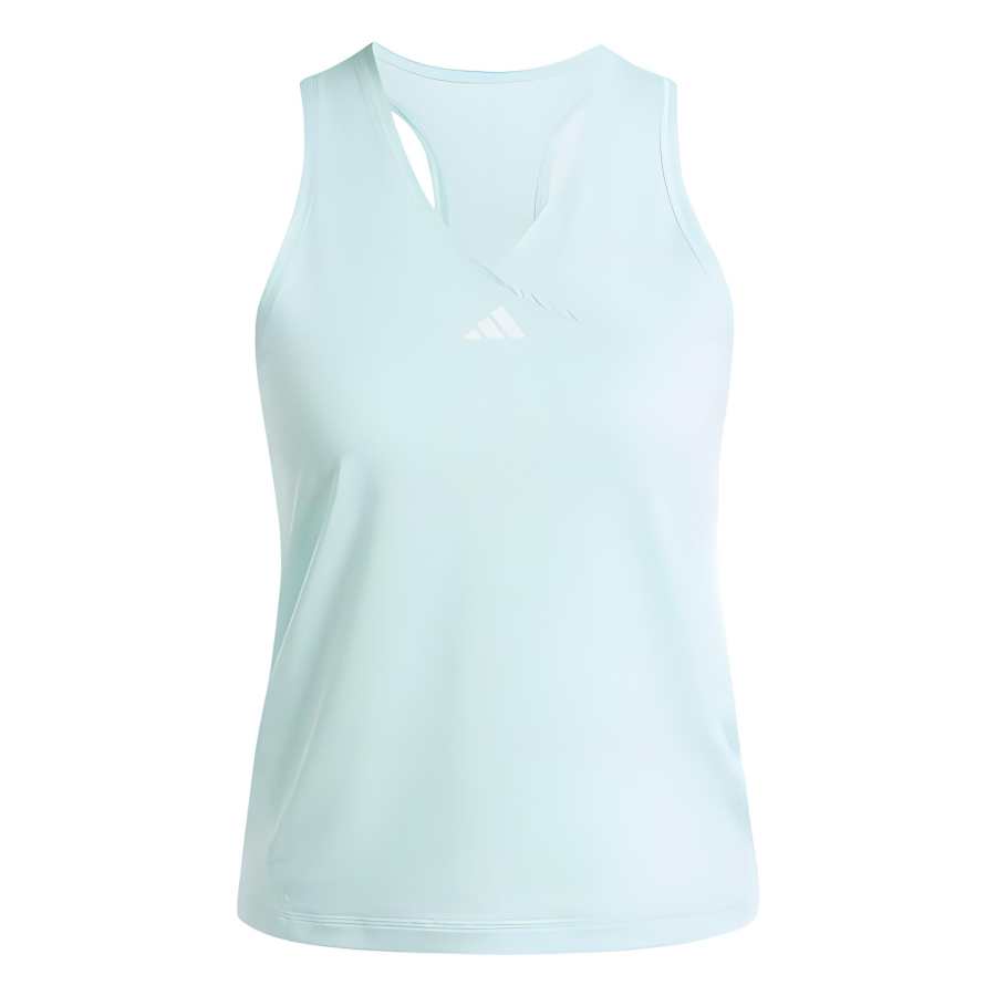 Adidas Adidas Tank Tops Women's Blue V Neck Moderate Other
