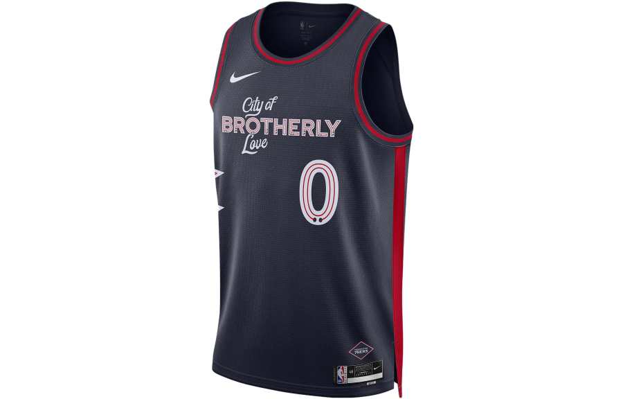 Nike Nike Dri Fit Basketball Jersey City Edition 2023/24 Season, Philadelphia 76ers, Terrance Ross Size 0 Men's