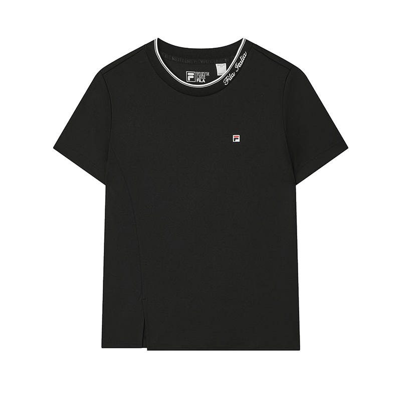 FILA Heritage Regular T Shirt Women's Jet Black
