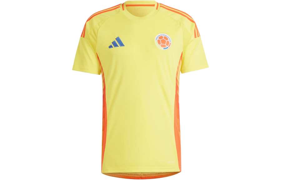 Adidas Adidas Colombia National Team Colombia 24 Home Jersey Soccer Jersey Fan Edition Men's Yellow