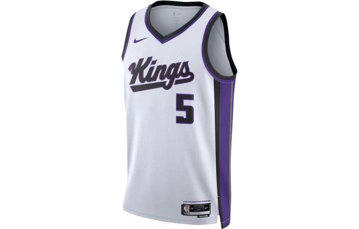 Nike Nike De'Aaron Fox Sacramento Kings 2023/24 Association Edition Men's Nike Dri FIT Nba Swingman Jersey