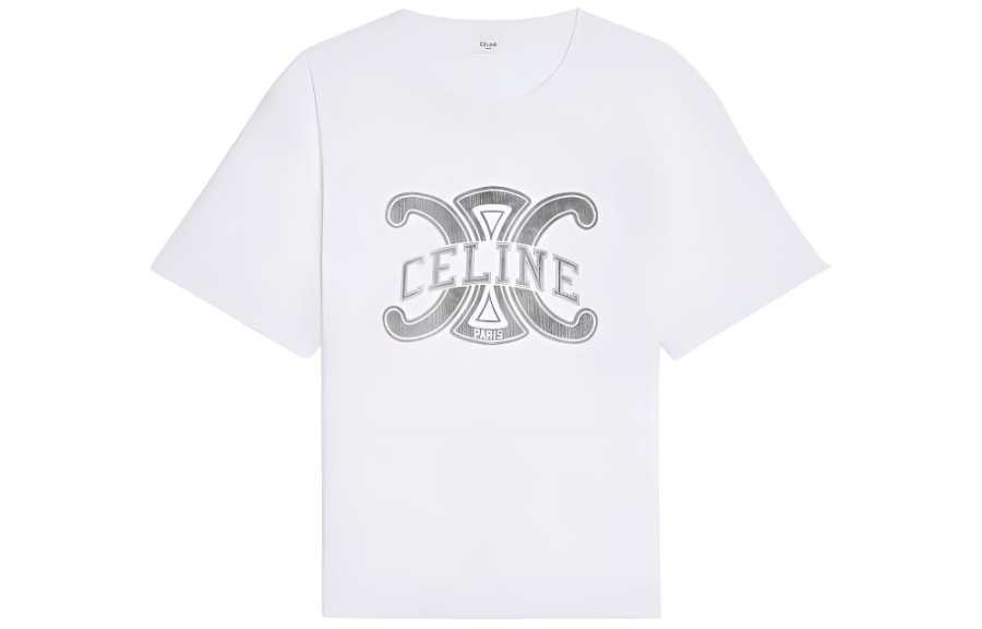 CELINE CELINE FW22 Regular T Shirt Women's White