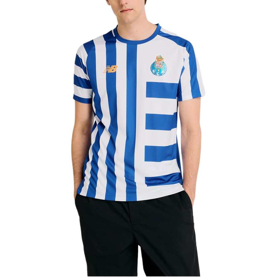 New Balance New Balance Porto Soccer Jersey Men's White Blue