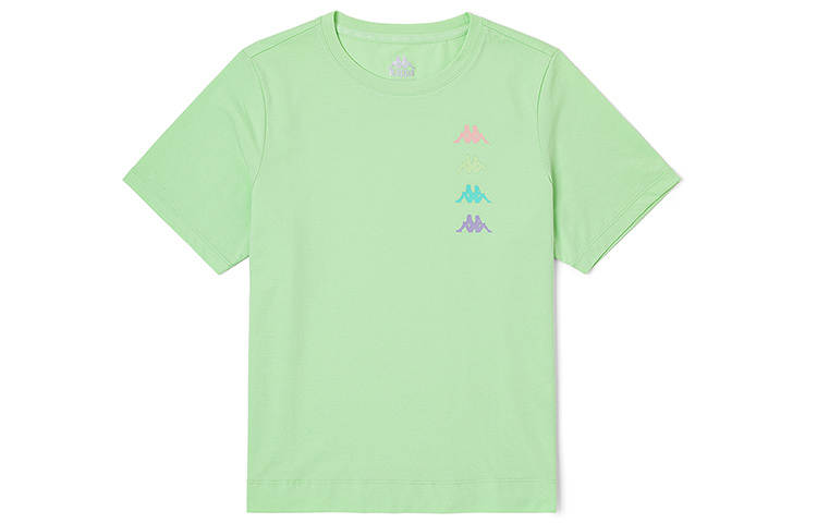 Kappa T Shirts Women's Crew Neck Moderate Straight Fit