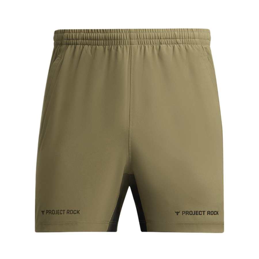 Under Armour ProjectRock Johnson Ultimate Sports Shorts Men's Quartz Gray 251