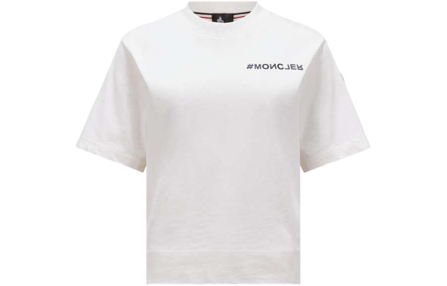Moncler Logo T-Shirt T-Shirt Women's White