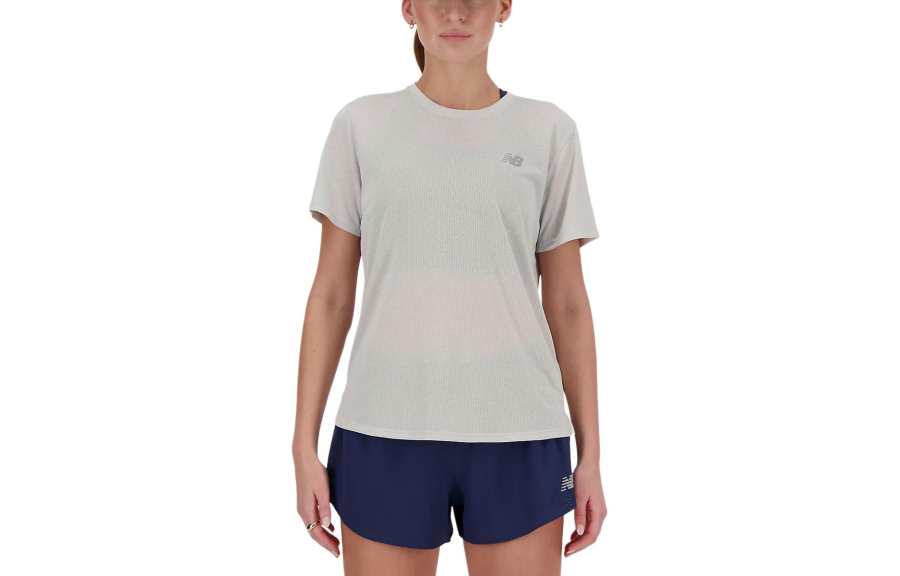 New Balance New Balance Athletics Amplified T Shirt Women's Heather Cool Gray