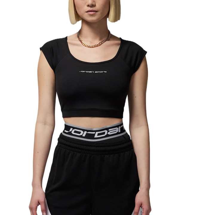 Jordan Jordan Sport Women's Short-Sleeve Knit Crop Top