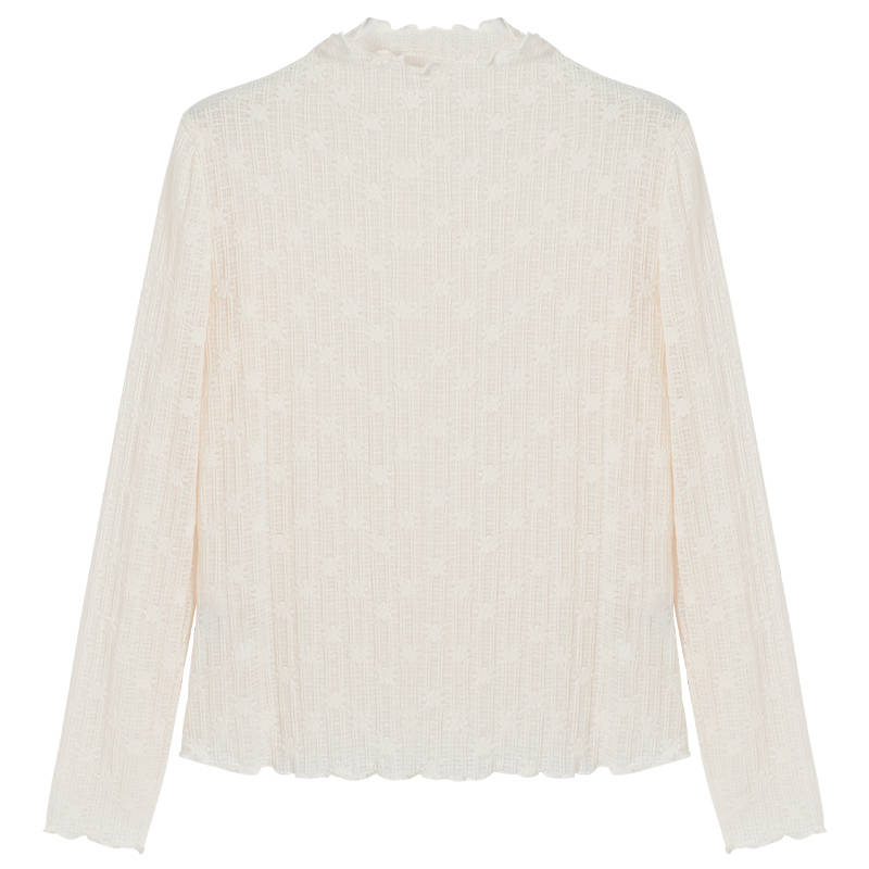XIANGYING T Shirt Women's Beige