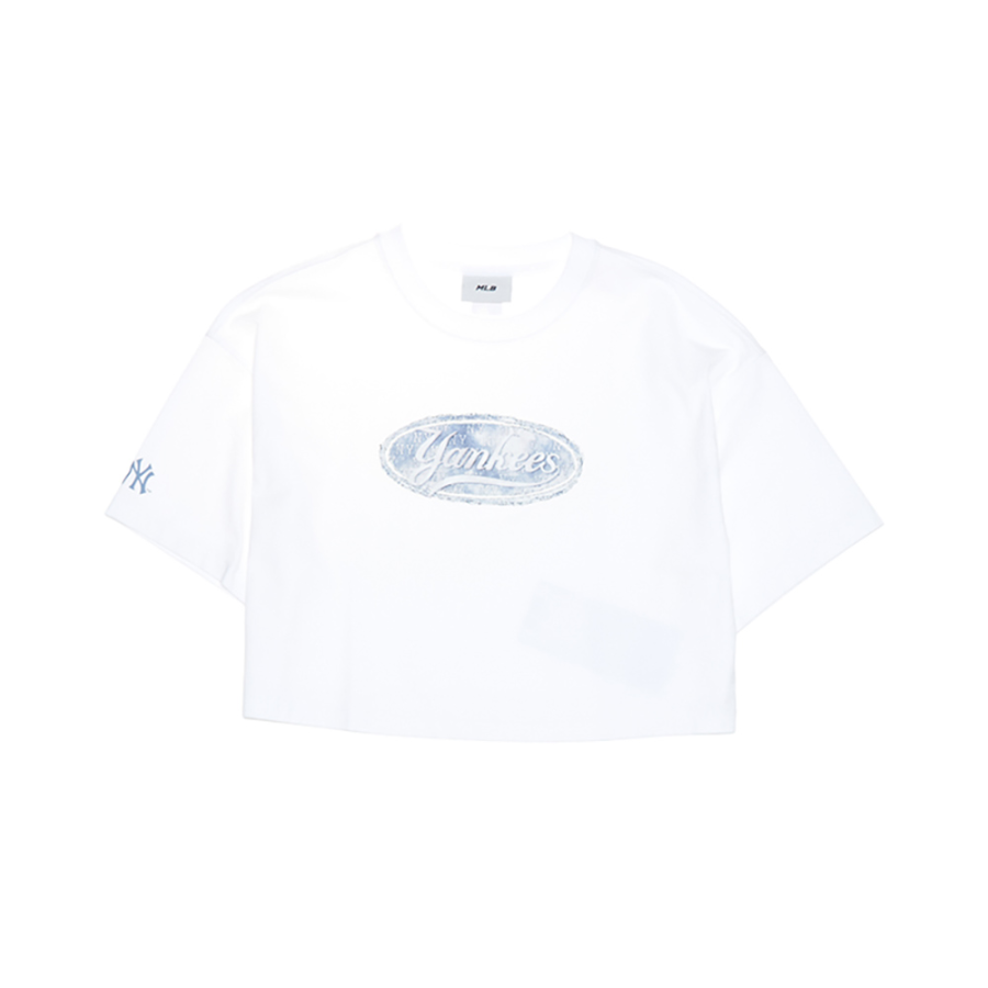 MLB New York Yankees SS25 T Shirt Women's Ecru