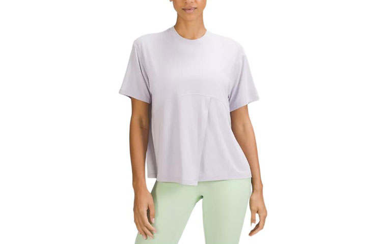 Lululemon T Shirts Women's Crew Neck Moderate Straight Fit