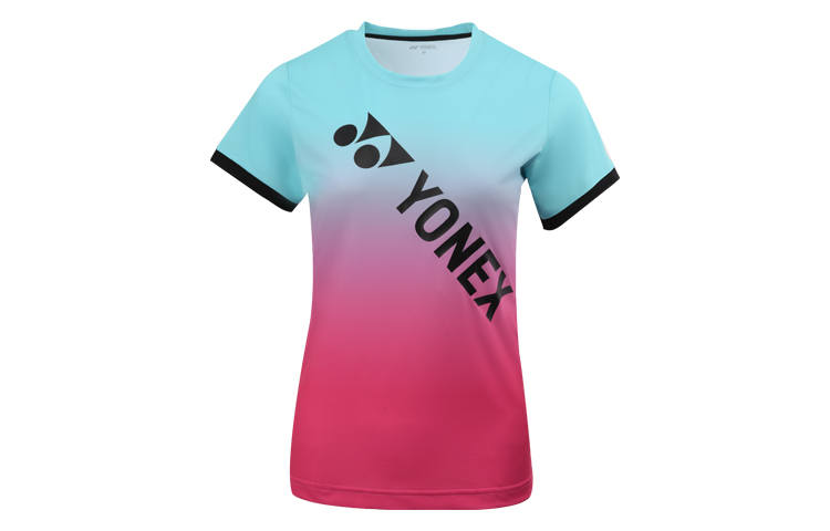 YONEX T Shirts Women's Crew Neck Moderate Straight Fit