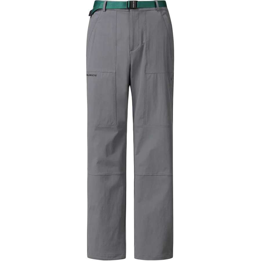 SALOMON Sports Pants Unisex Gray