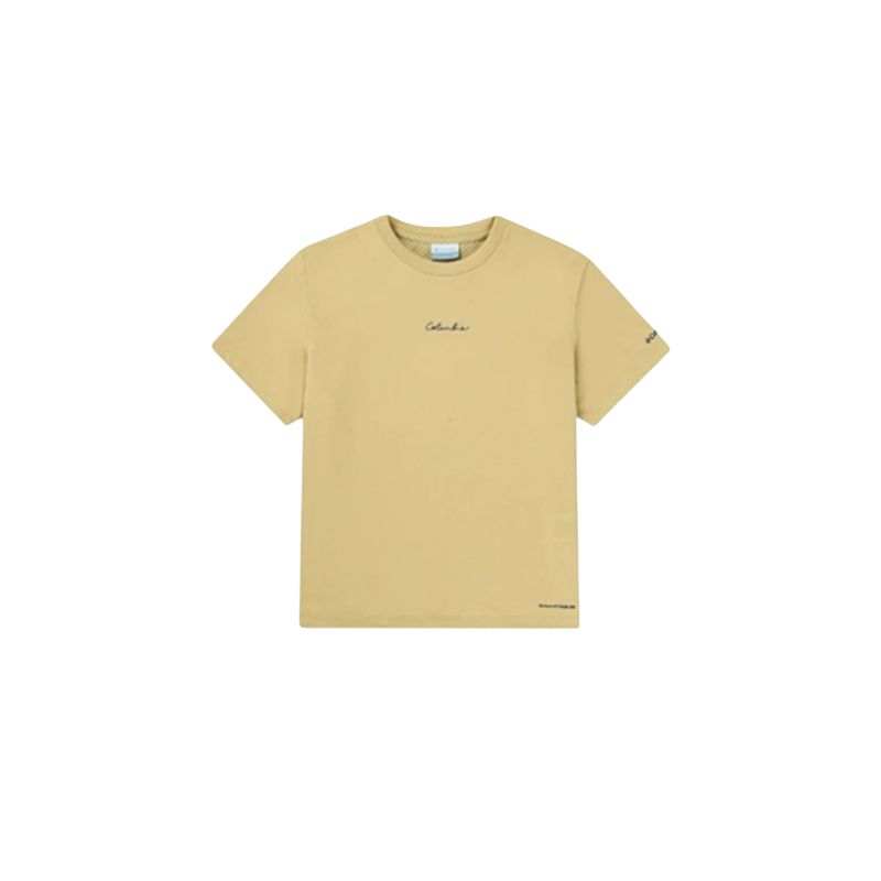 Columbia T Shirt Women's Yellow
